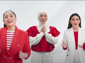 Kolaborasi Nagita Slavina Cs Sambut Kemerdekaan Indonesia