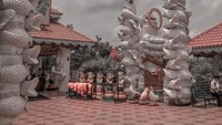 Di Filipina, restoran Isdaan ini, menyajikan aneka makanan laut dan olahan hidangan khas Filipina. Di desain dengan konsep yang unik, restoran ini masuk ke dalam destinasi wisata di Filipina. Foto: Pool/Site