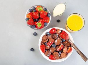 Susu Kental Manis di Pancake Sereal yang Lembut, Sudah Coba?