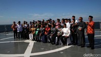 Kegiatan itu dihadiri oleh tokoh agama sekaligus berdoa lintas agama.