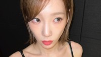 Potret Taeyeon dengan gaya rambut baru. (Foto: dok. Instagram @taeyeon_ss)  
