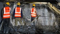Kereta cepat Guiyang-Nanning diharapkan mulai beroperasi pada akhir 2023. (Jiang Xuelin/Getty Images)