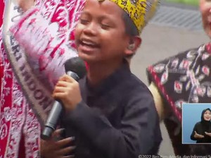 Alasan Juru Bahasa Isyarat HUT RI Ikut Goyang Saat Farel Prayoga Bernyanyi