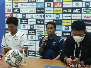 Persib Lepas Dahaga Menang Tandang di Sleman