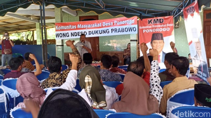 Deklarasi dukungan untuk Prabowo Subianto di Ponorogo