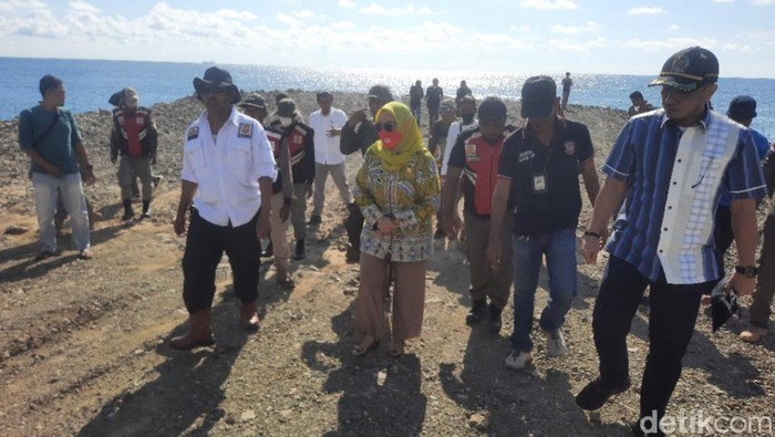 DPRD Sulbar tinjau lokasi reklamasi Labuang Rano Mamuju.