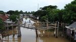 Erick Thohir Resmikan Jembatan, Ini Tampilan Sebelum dan Sesudah Dibangun Baru