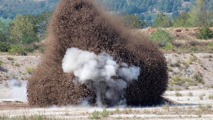 Gelombang panas mengakibatkan sungai hingga waduk mengering di Eropa. Batuan kuno hingga bom era Perang Dunia II bermunculan ke permukaan.