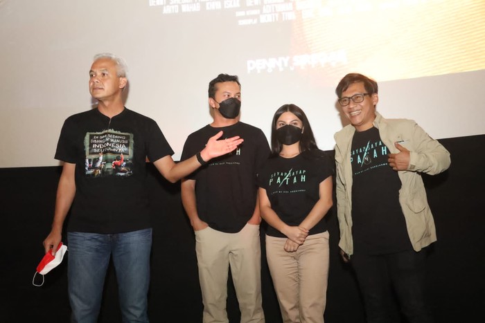 Ganjar Pranowo, Nicholas Saputra, Ariel Tatum
