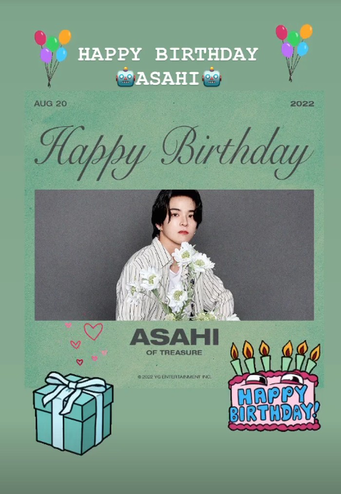 Hamada Asahi, Member Grup TREASURE
