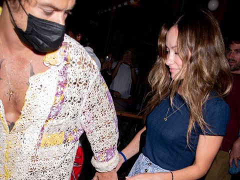 Harry Styles dan Olivia Wilde di New York City.