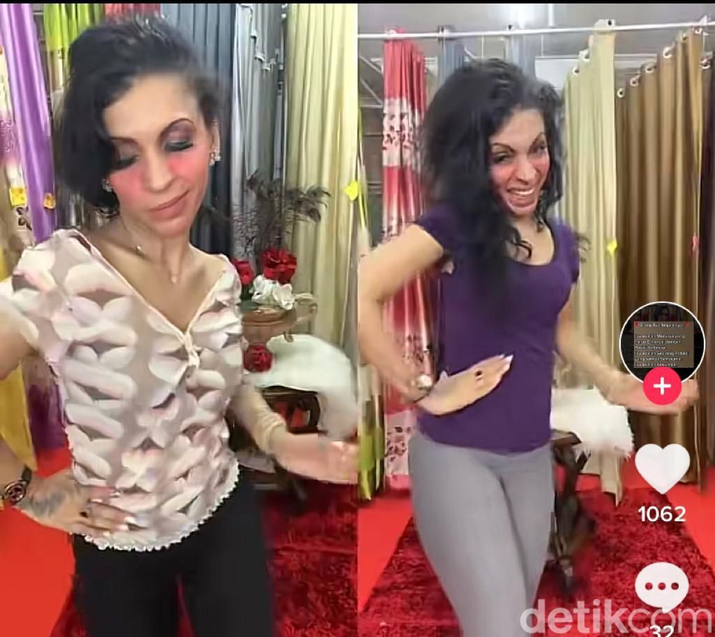 Jill Shine atau Jill Gorden, seleb TikTok asal Deli Serdang.