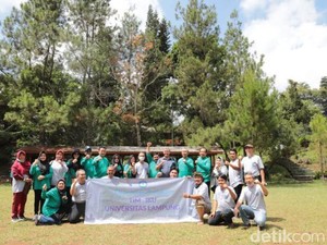 Kena OTT KPK, Rektor Unila Sedang Ikut Acara Character Building di Bandung