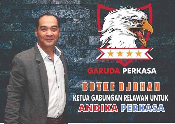 Ketua Umum Garuda Perkasa Boyke Djohan
