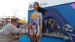 Keren! 8 Goresan Kuas Lukis Tubuh di Sanur Village Festival