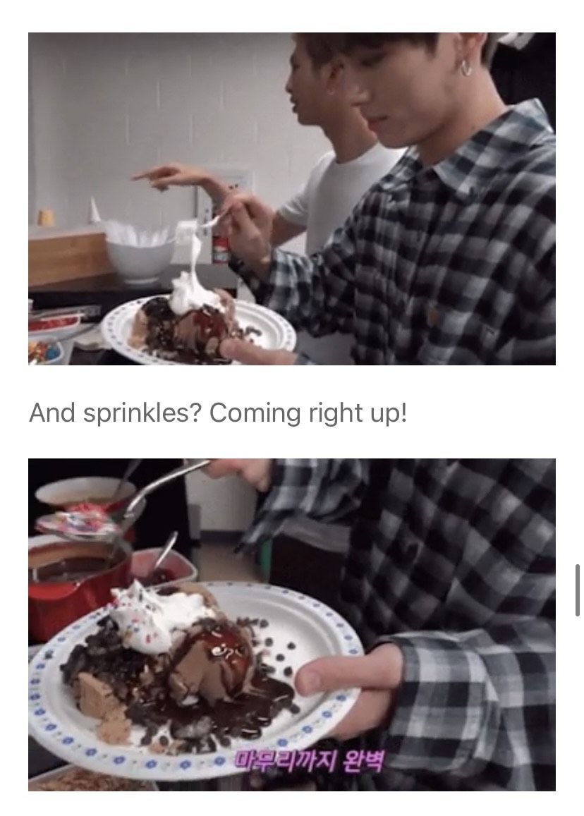 Cara makan Jungkook dan RM BTS