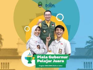 Dear Pelajar, Ikut Lomba Piala Gubernur Jabar Yuk!