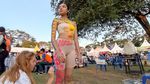 Keren! 8 Goresan Kuas Lukis Tubuh di Sanur Village Festival