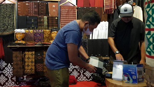 Salah satu tenant UMKM di Sanur Village Festival (Sanfest) 2022.