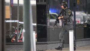 Suasana Mal di Swedia Usai Penembakan