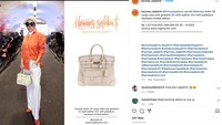 Syarini selalu tampil modis dalam setiap kesempatan. Barang-barang yang dipakainya pun selalu branded atau merek kenamaan. (Noel/detikHOT)