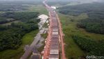 Terus Dikebut, Ini Penampakan Tol Trans Sumatera Ruas Kapal Betung