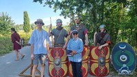 Beristirahat dan berfoto sejenak di Castellum Fectio
