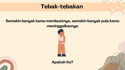 Tebak-tebakan Berikut Bisa Mengasah Otakmu di Malam Senin, Berani Coba?