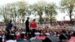 Jokowi Obati Kangen Sapa Ribuan Masyarakat dan Pendukungnya di Surabaya