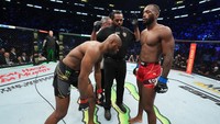 Kamaru Usman vs Leon Edwards tersaji di UFC 278 yang digelar di Vivint Arena, Utah, AS pada Minggu (21/8) (Zuffa LLC/Josh Hedges)