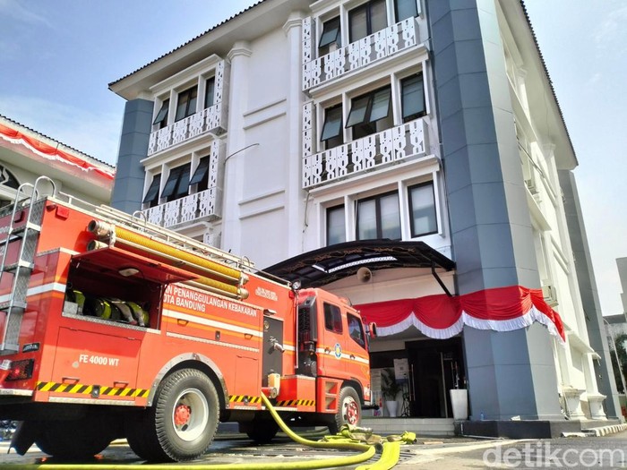 Kebakaran Gedung DPRD Jabar