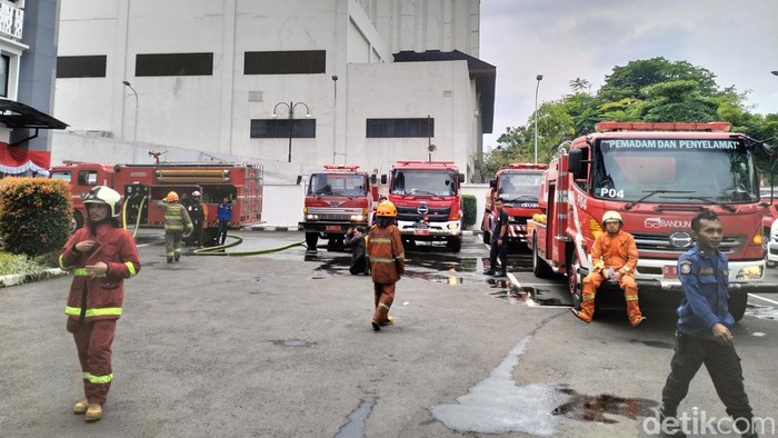Kebakaran Gedung DPRD Jabar