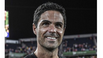 Ini untuk pertama kalinya Arsenal menang 3 laga pembuka Liga Inggris setelah musim 2004-05. Foto: Twitter