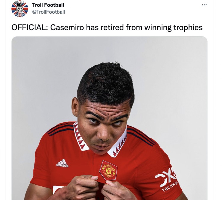 Meme Casemiro MU Meme Casemiro MU