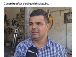 Gabung MU, Casemiro Jadi Bahan Candaan Netizen