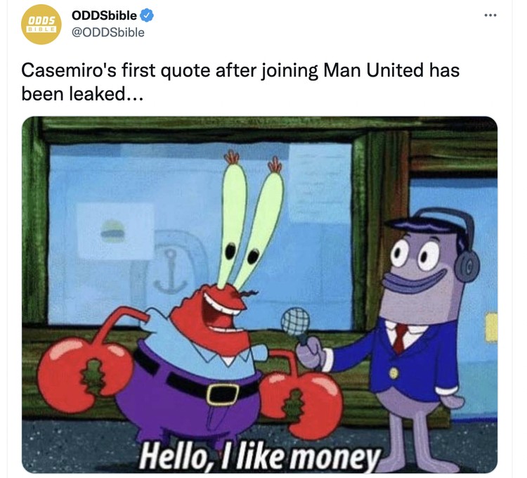 Meme Casemiro MU Meme Casemiro MU
