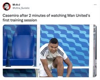 Meme Casemiro MU