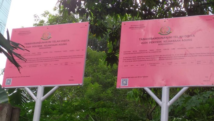 Penyitaan aset kasus Surya Darmadi