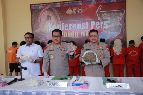 Polisi NTB Tangkap Bandar Sabu