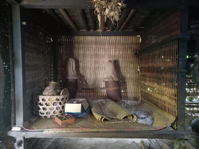 Rumah Adat Bandung Rangki Desa Pedawa, Kecamatan Banjar, Kabupaten Buleleng, Bali.