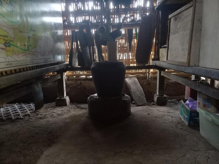 Rumah Adat Bandung Rangki Desa Pedawa, Kecamatan Banjar, Kabupaten Buleleng, Bali.