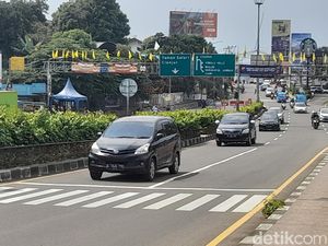 Kondisi Jalur Puncak Akhir Pekan Ini, Lalu Lintas Lancar