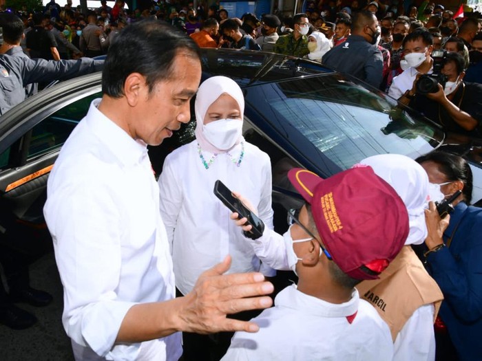 Wartawan Cilik SD Muhammadiyah Tanya Jokowi Cara Jadi Presiden
