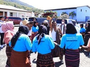 Bahagianya Warga Larantuka Saat Punya Kampung Nelayan