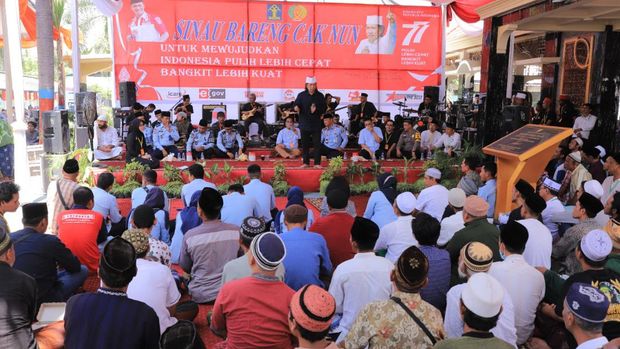 Cak Nun sinau bareng di Lapas Porong