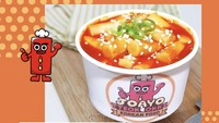 Topokki dengan perpaduan kuah yang manis pedas bisa ditemukan di Joayo Tteokbokki. Tteok atau kue berasnya memiliki tekstur kenyal. Sementara saus topokkinya bisa pilih gochujang atau bulgogi. Topokki ini bisa ditemukan di Metro Sunter Plaza. Foto : @joayotteokbokki
