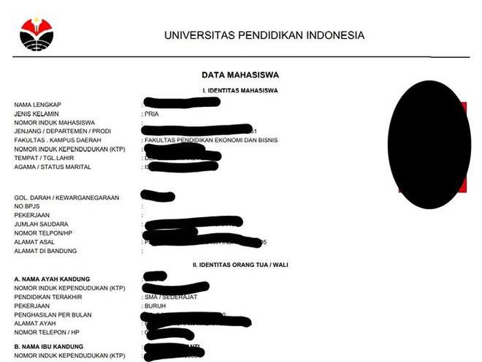 Data UPI bocor