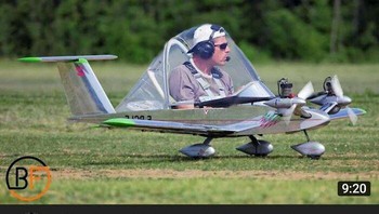 Pesawat mini. Foto: Boredpanda