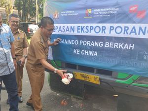 57 Ton Porang Asal Kabupaten Bandung Diekspor ke China