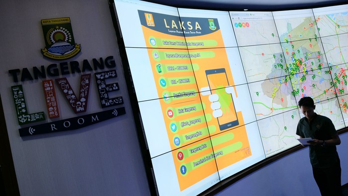 Fitur LAKSA di Aplikasi Tangerang LIVE